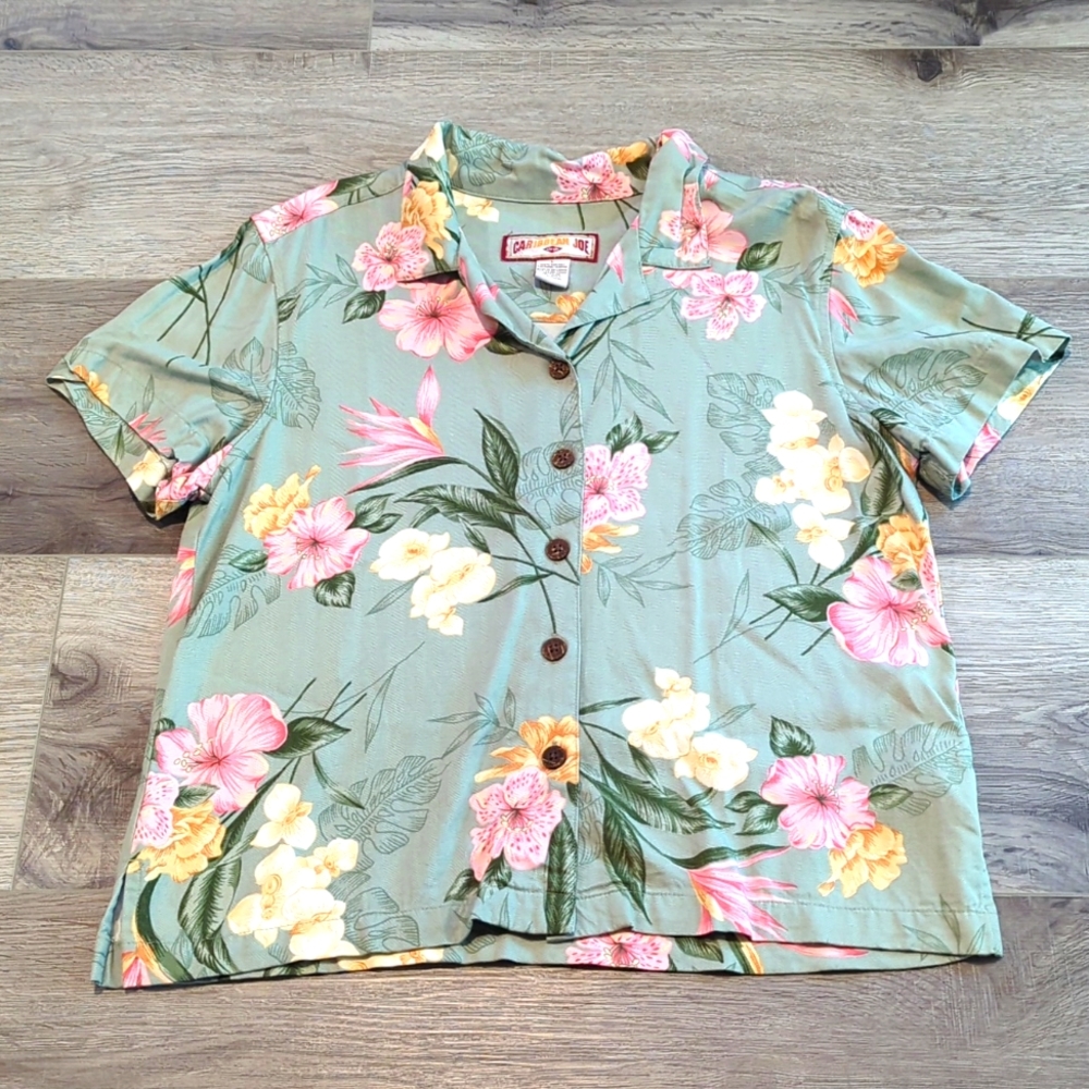 CARIBBEAN JOE FLORAL SHIRT